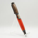 EF-I Executive Fountain Pen Walnut and Hybrid Acrylic  With Gun Metal Trim