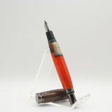 EF-I Executive Fountain Pen Walnut and Hybrid Acrylic  With Gun Metal Trim