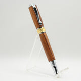 BNF-AC Broadwell Nouveau Fountain Pen Ebiara With Chrome and 22kt Gold Plate Trim