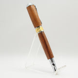 BNF-AC Broadwell Nouveau Fountain Pen Ebiara With Chrome and 22kt Gold Plate Trim