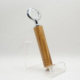 BO-D Bottle Opener Olivewood With Chrome Trim