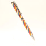 SRB-CD Slimline Rollerball Multi-Colored Laminate with Gun Metal Trim