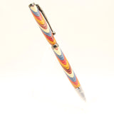 SRB-CD Slimline Rollerball Multi-Colored Laminate with Gun Metal Trim