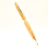 CF-BGC Comfort Olivewood Twist Pen With Gold Trim