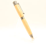 FT-BC Faith Maple Twist Pen With Antique Pewter Trim