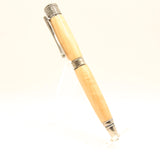 FT-BC Faith Maple Twist Pen With Antique Pewter Trim