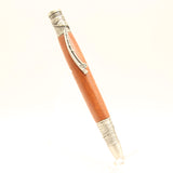 FF-FH Fishing Bubinga Twist Pen with Antique Pewter Trim