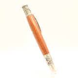 FF-FH Fishing Bubinga Twist Pen with Antique Pewter Trim