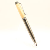 SK-H Snake Skin Sycamore Twist Pen With Gun Metal Trim