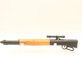 LAR-ABH Lever Action Rifle Wormy Chestnut With Flat Black Trim