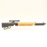 LAR-ABH Lever Action Rifle Wormy Chestnut With Flat Black Trim