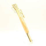 LAR-AAI Lever Action Rifle Birdseye Eucalyptus With Antique Brass Trim