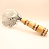 PC-AAA Pizza Cutter Maple and Walnut With Stainless Steel