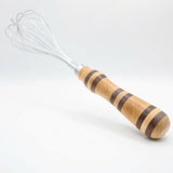 WK- BA Whisk Cherry and Walnut With Stainless Steel