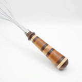 WK- BD Whisk Cherry, Maple and Walnut With Stainless Steel