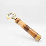 BO-G Bottle Opener Remnant With Antique Brass Trim