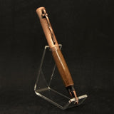 LA-BI Lever Action Teak Pen With Antique Rose Trim