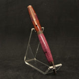 RM-BGG Comfort Purpleheart Remnant Pen with Rose Gold Trim