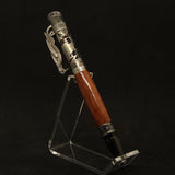 BW-A Birdwatcher Bubinga Lever Action Pen with Pewter Trim