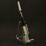 LA-CE Lever Action Rifle Black Ebony Pen With Antique Pewter Trim
