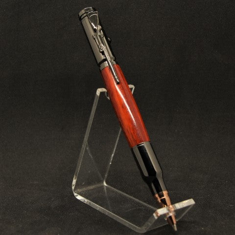 B-DCD Bolt Action Padauk Pencil With Gun Metal Trim