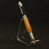 R-AD Revolver Osage Orange Click Pen With Antique Pewter Trim