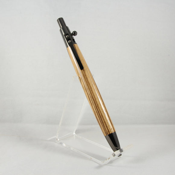 JB-BE Jazz Bolt Action Zebrawood With Gun Metal Trim