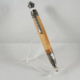 LH-G Lighthouse Twist Pen Dogwood With Antique Pewter Trim