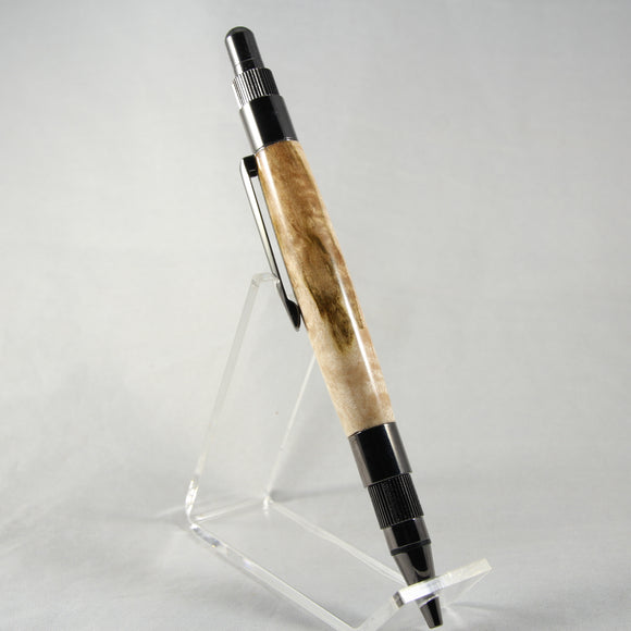 MP-EG Stratus 2mm Ambrosia Maple Mechanical Pencil With Gun Metal Trim