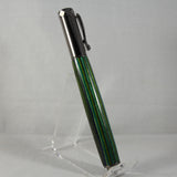 MR-AF Magnetic Rollerball Green Laminate With Gun Metal Trim