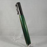 MR-AF Magnetic Rollerball Green Laminate With Gun Metal Trim