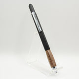 MTP-DB Multi-Function Pen Brown Laminate Twist Pen (Black)