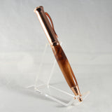 PY-B Polymath Cedar Twist Pen With Copper Trim
