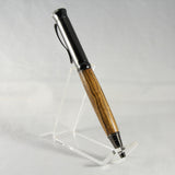 PY-D Polymath Bocote Twist Pen With Gun Metal Trim