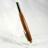 RR-AAA Rollester Ipe Rollerball Pen With Gold Trim