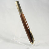 RR-ABB Rollester Walnut Rollerball Pen With Antique Brass Trim