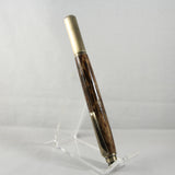 RR-ABG Rollester Black Palm Rollerball with Antique Brass Trim