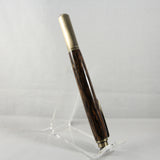 RR-ABG Rollester Black Palm Rollerball with Antique Brass Trim