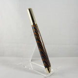 RR-ACC Rollester Multi-Color Laminate Rollerball with Gold Trim