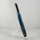 RR-ACE Rollester Blue Acrylic Rollerball with Gun Metal Trim