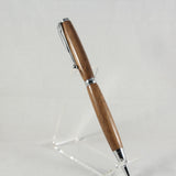 S-BIE Slimline Walnut Twist Pen with Chrome Trim