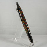 SC-AF Senator Click Pen Multi-Colored Laminate With Gun Metal Trim