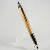 SC-E Senator Click Pen Canary Wood With Gun Metal Trim