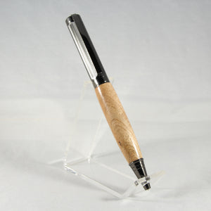 SK-C Snake Skin Ambrosia Maple Twist Pen With Gun Metal Trim