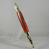 ST-BE Stratus Orange Acrylic Click Pen With Gold Trim