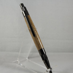 ST-CC Stratus Teak Click Pen With Gun Metal Trim