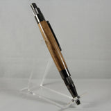 ST-CD Stratus Zebrawood Click Pen With Gun Metal Trim