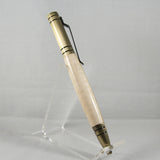 T-GC Bolt Action Tec Ambrosia Maple  Pen With Antique Brass Trim