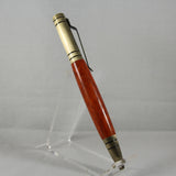 T-GG Bolt Action Tec Padauk  Pen With Antique Brass Trim