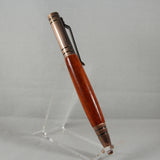 T-GH Bolt Action Tec Padauk  Pen With Antique Copper Trim